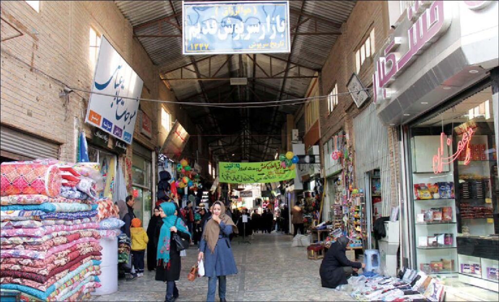 بازار یکی از بهترین جاذبه های تفریحی بیرجند